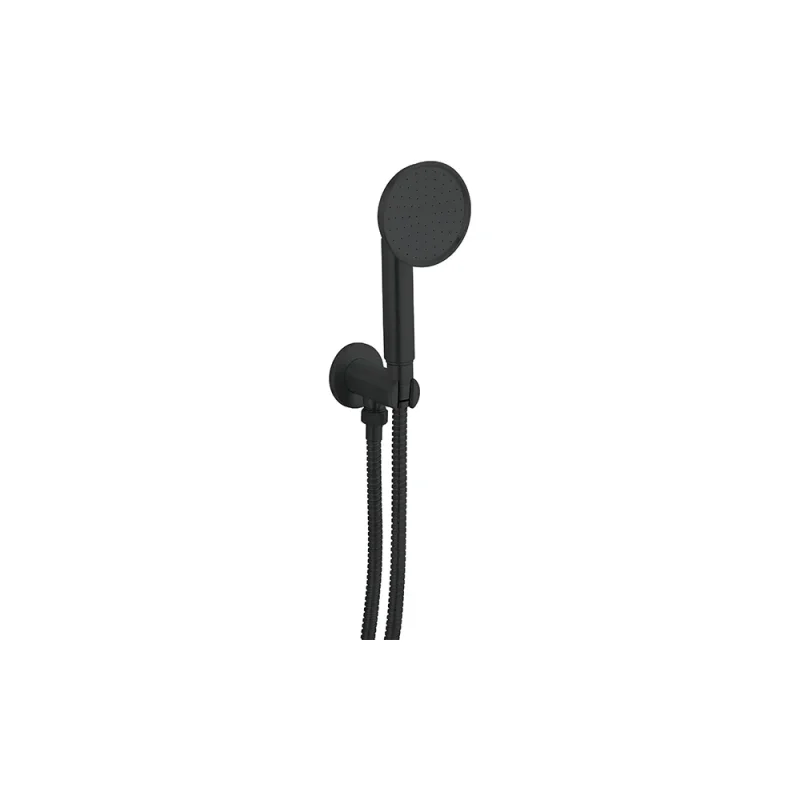 Crosswater MPRO Industrial Wall Outlet & Handset Carbon Black product image - Image 3