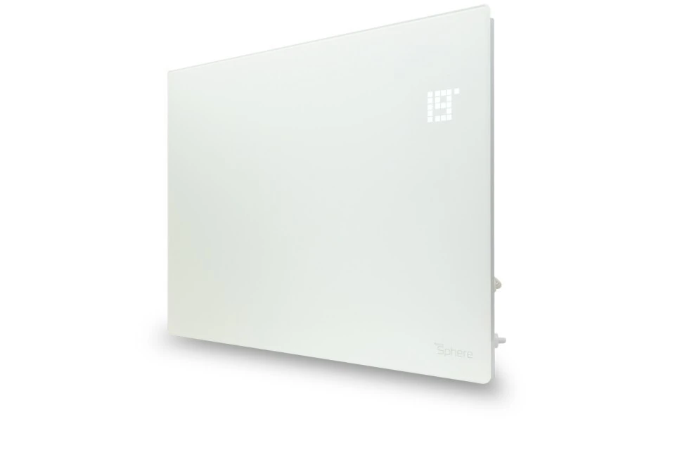 Thermosphere Flat Glass Panel Heater White 1500w