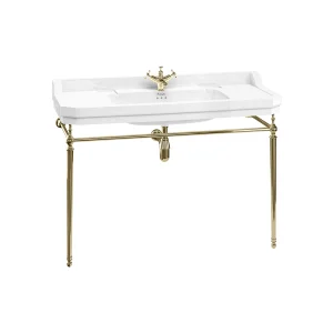 Burlington 1200mm Basin Wash Stand Gold