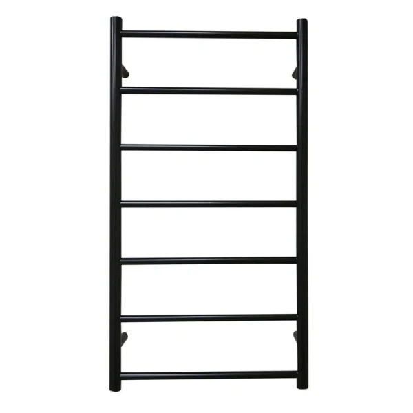 Jis Pevensey 975 X 520mm Radiator For Electric Heating Black Stainless Steel