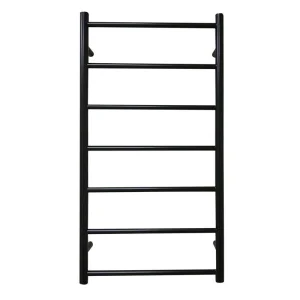 Jis Pevensey 975 X 520mm Radiator For Electric Heating Black Stainless Steel