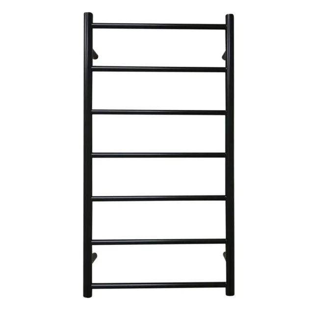 Jis Pevensey 975 X 520mm Radiator For Electric Heating Black Stainless Steel product image - Image 1