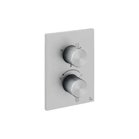 Crosswater Crossbox 3ONE6 3 Outlet Trim & Levers Stainless product image - Image 6