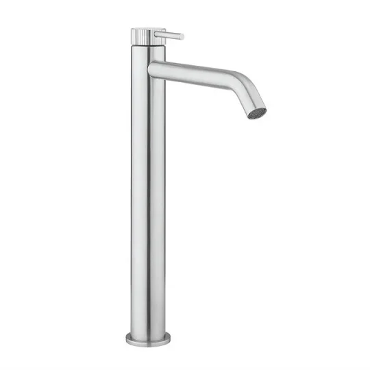 Crosswater 3ONE6 Tall Basin Mono Stainless detail view - Image 3