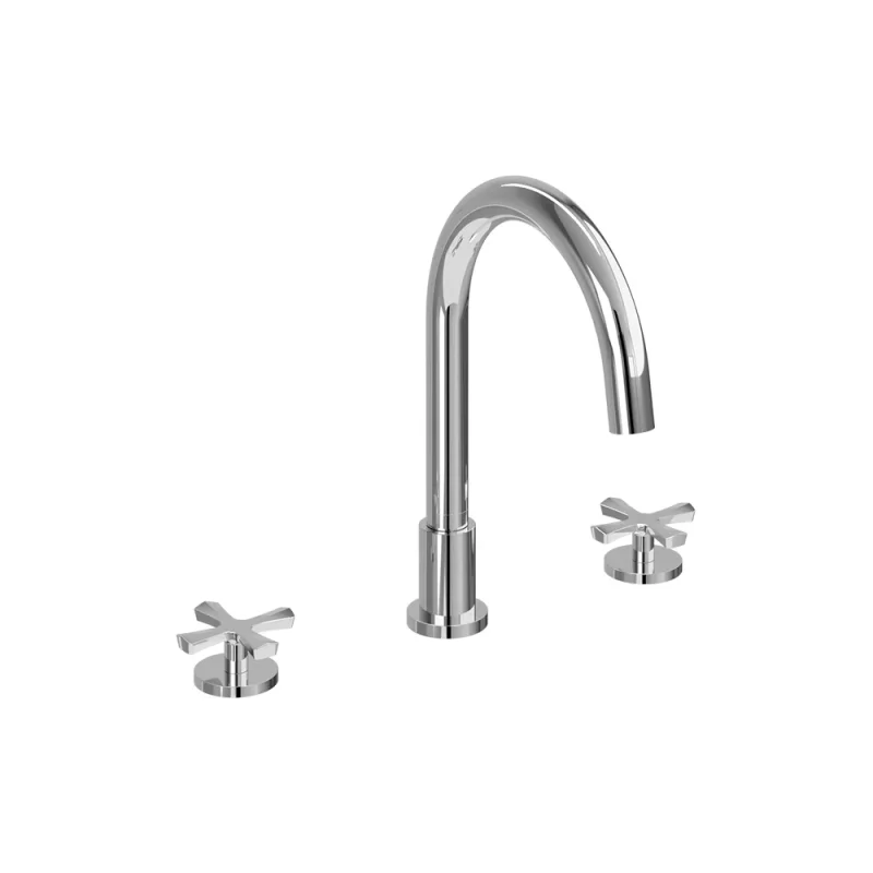 Burlington Riviera 3 Hole Bath Set Deck Chrome product image - Image 1