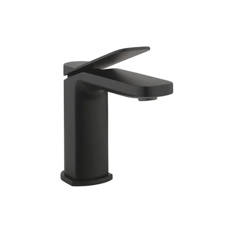Crosswater Glide II Basin Monobloc Matt Black product image - Image 6