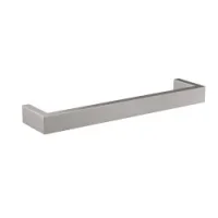 Thermosphere 12v Heated Towel Bar Single Square 500mm Brushed Stainless product image - Image 1
