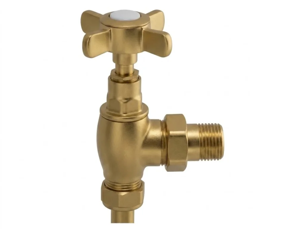 Vogue Angled Valves Matt Gold product image - Image 1
