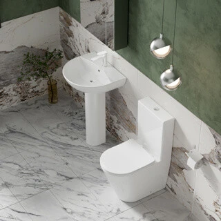 Artesan Rounded Pedestal For Round & Square Basins