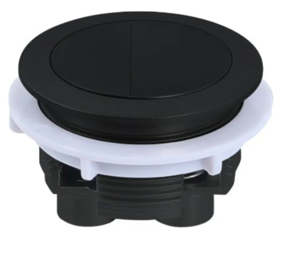 Cubico Push Button Matt Black For Frazenda Cc, Ambiente Cc, ,luxor Cc,oracle Cc And Zodiac Cc product image - Image 1