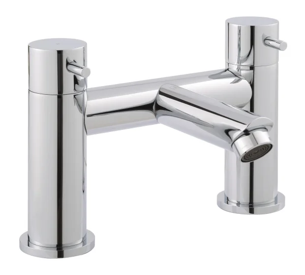 Just Taps Fonti Deck Mounted Bath Filler Chrome