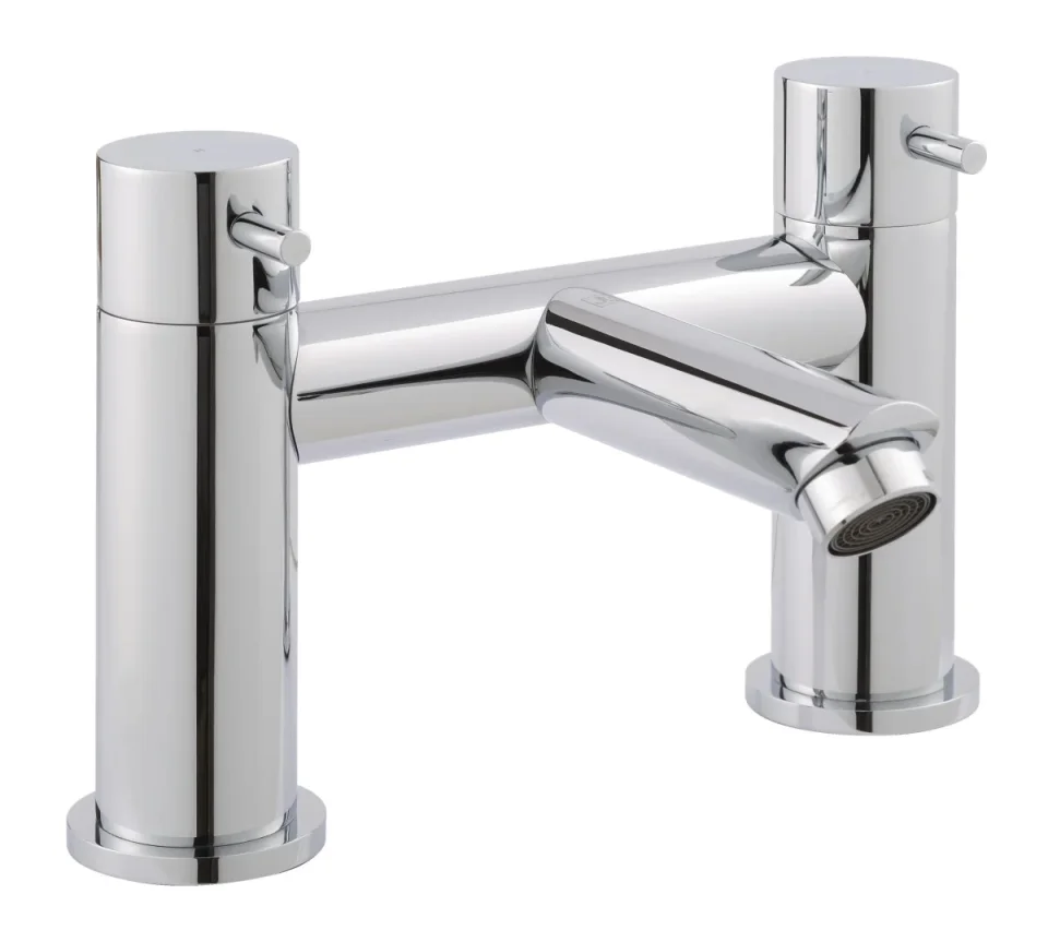 Just Taps Fonti Deck Mounted Bath Filler Chrome product image - Image 1