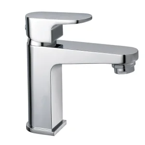 Just Taps Base Mini Basin Mixer With Click Clack Waste Chrome