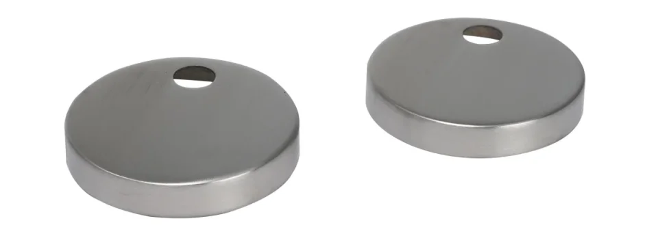 Just Taps Toilet Seat Fixing Cover Stainless Steel product image - Image 1