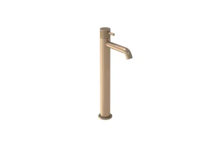 Saneux Cos Tall Basin Mixer Body - Brushed Bronze