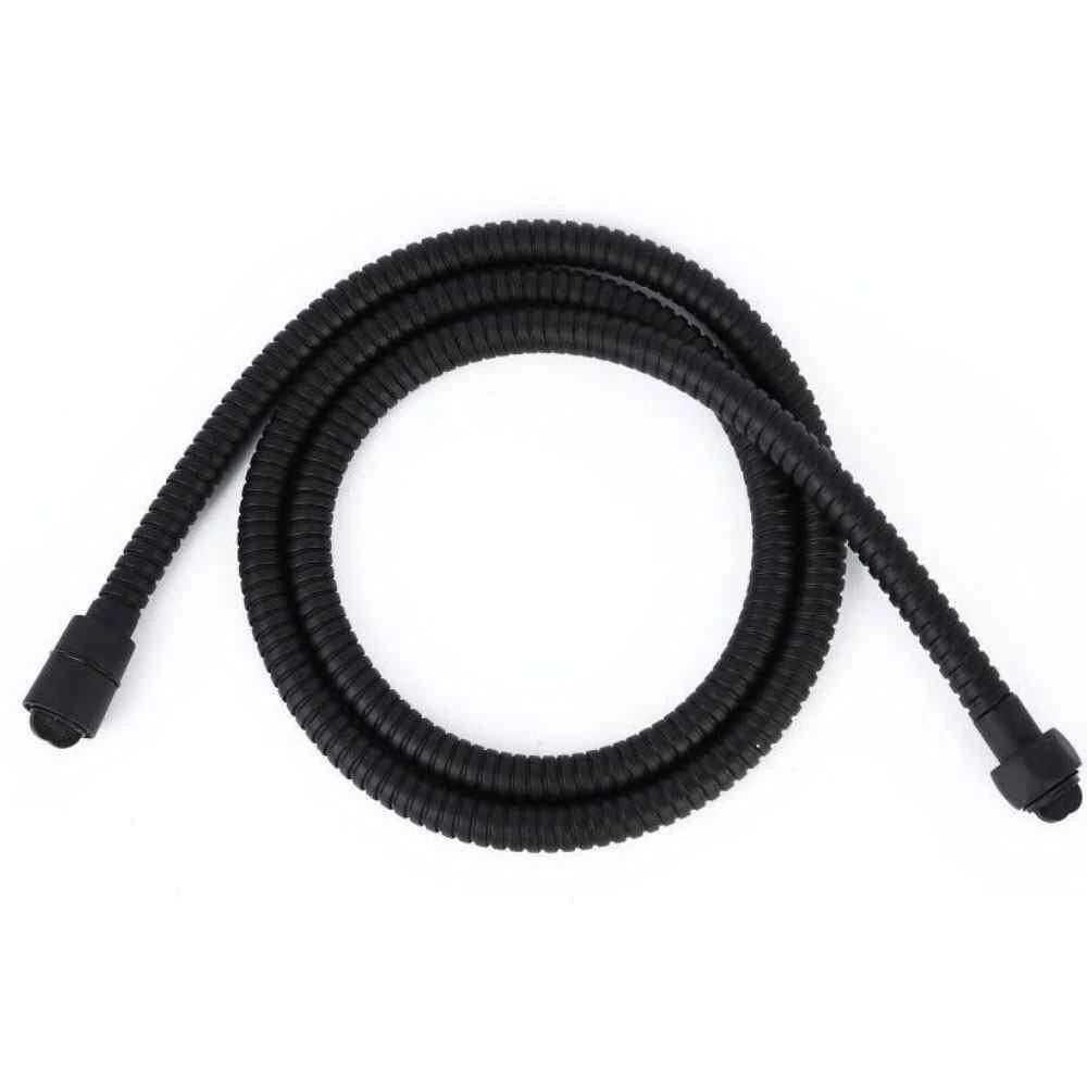 Just Taps Vos 1.50M Metal Hose Matt Black