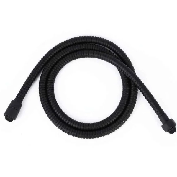 Just Taps Vos 1.50M Metal Hose Matt Black