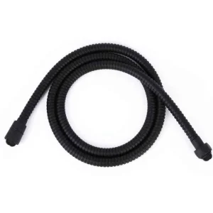 Just Taps Vos 1.50M Metal Hose Matt Black