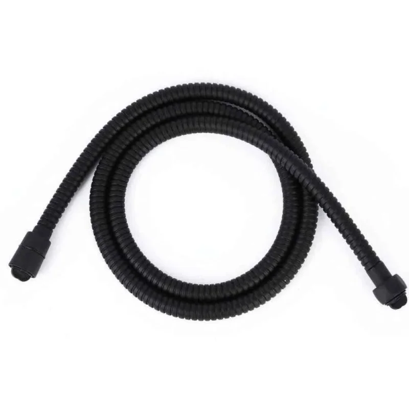 Just Taps Vos 1.50M Metal Hose Matt Black product image - Image 1