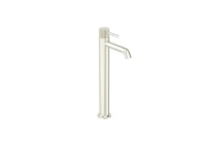Saneux Cos Tall Basin Mixer Kit - W/ Knurled Handle - Brushed Nickel (pvd)