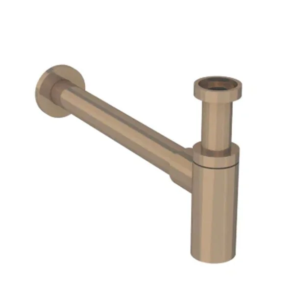 Saneux Cos Round Bottle Trap - Brushed Bronze