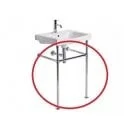 Roper Rhodes Universal Brass Washstand Chrome