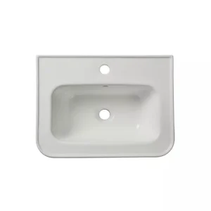 Roper Rhodes 600mm Halcyon Ceramic Basin 1 Tap Hole White