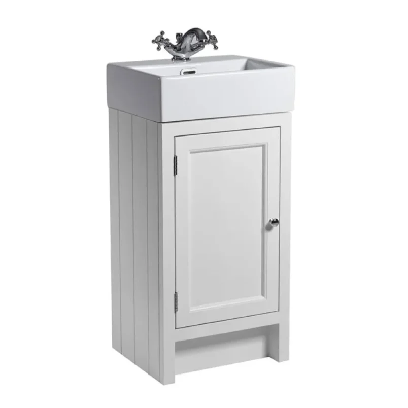 Roper Rhodes 450mm Hampton Cloakroom Unit - Chalk White product image - Image 1