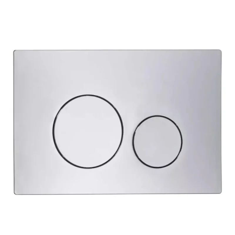 Roper Rhodes Rondo Circle Dual Flush Plate - Chrome product image - Image 1