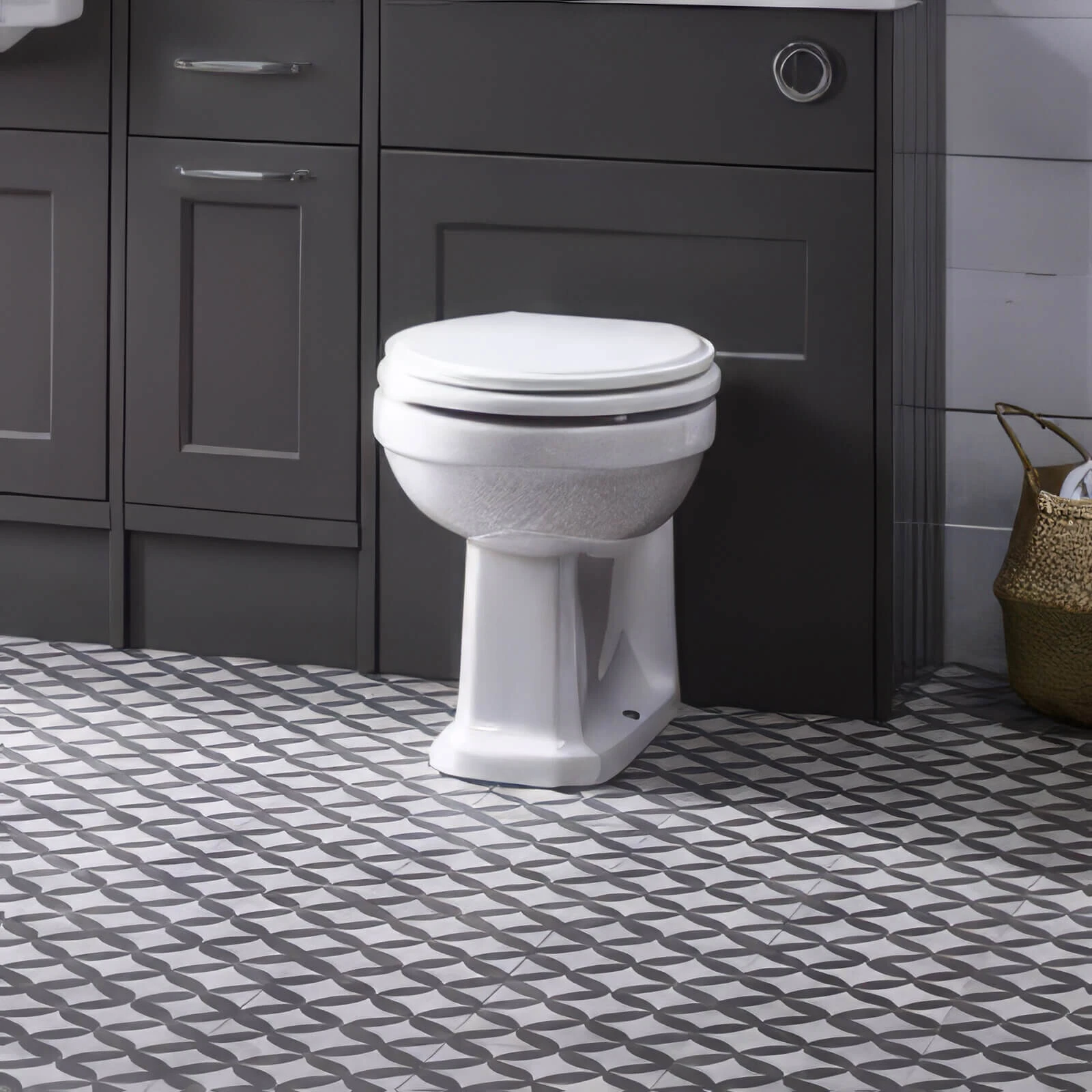 Roper Rhodes Harrow Back To Wall Wc Pan White