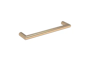 Saneux Ember 600mm Round Electric Towel Rail - 12v - Brushed Bronze - Size Tolerance Between 595 - 600mm