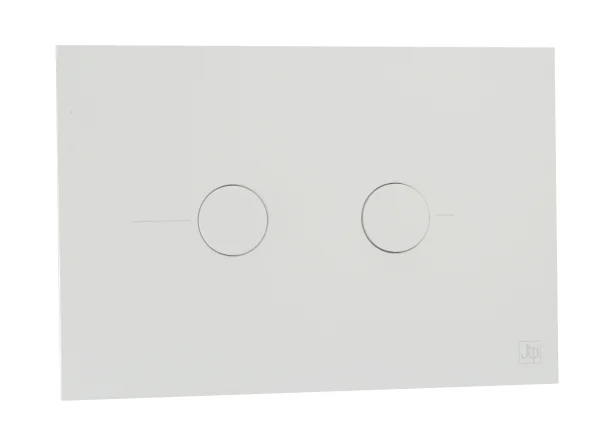 Just Taps Flush Plate Matt White