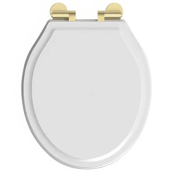 Roper Rhodes Harrow Secure Fix Qr T Seat White/brass