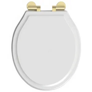 Roper Rhodes Harrow Secure Fix Qr T Seat White/brass