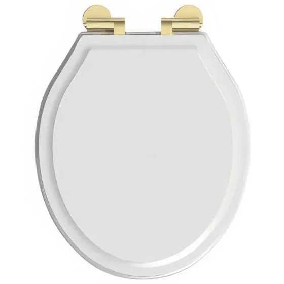 Roper Rhodes Harrow Secure Fix Qr T Seat White/brass product image - Image 1