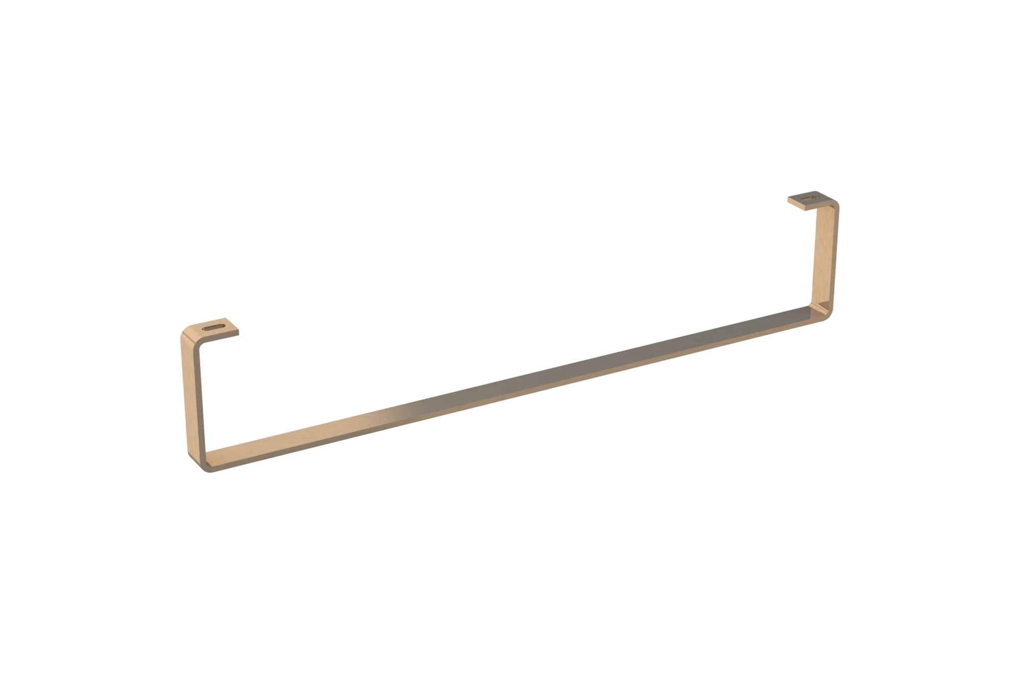 Saneux Matteo Slim 50cm Towel Rail (for 39001) - Brushed Bronze