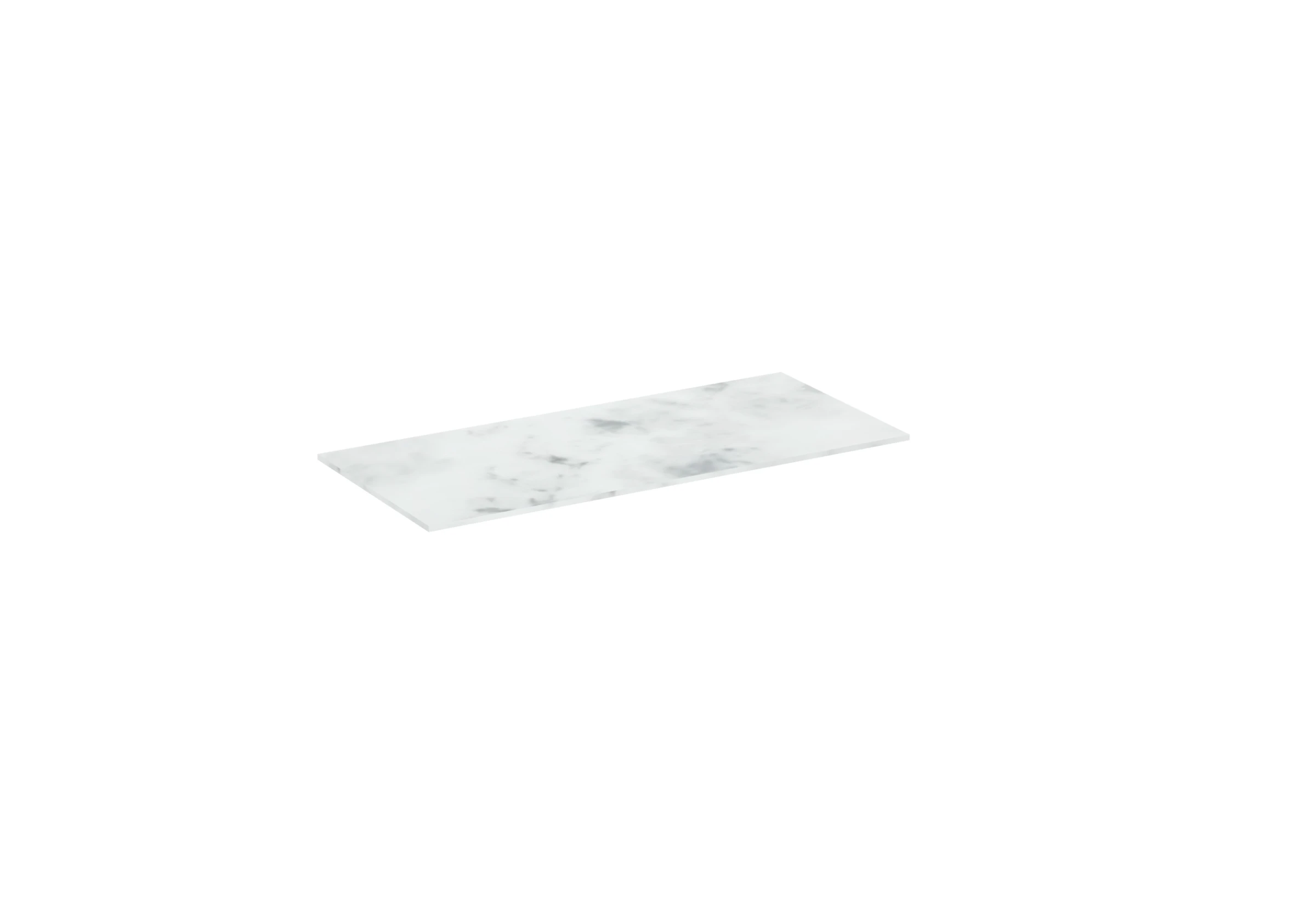 Saneux Uni 140cm Countertop - Matte Carrara White - 12mm