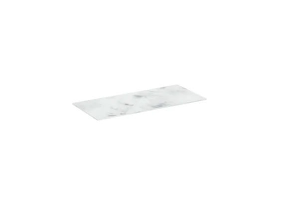Saneux Uni 140cm Countertop - Matte Carrara White - 12mm