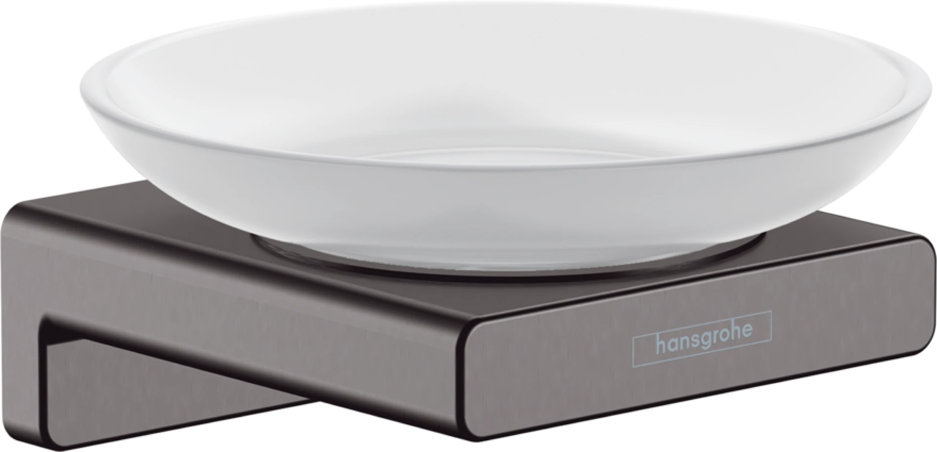 Hansgrohe Addstoris Q Soap Dish Brushed Black Chrome