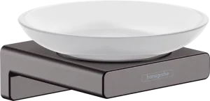 Hansgrohe Addstoris Q Soap Dish Brushed Black Chrome