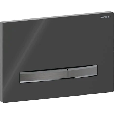 Geberit Sigma50 Flush Plate Dual Flush Blk Chrome