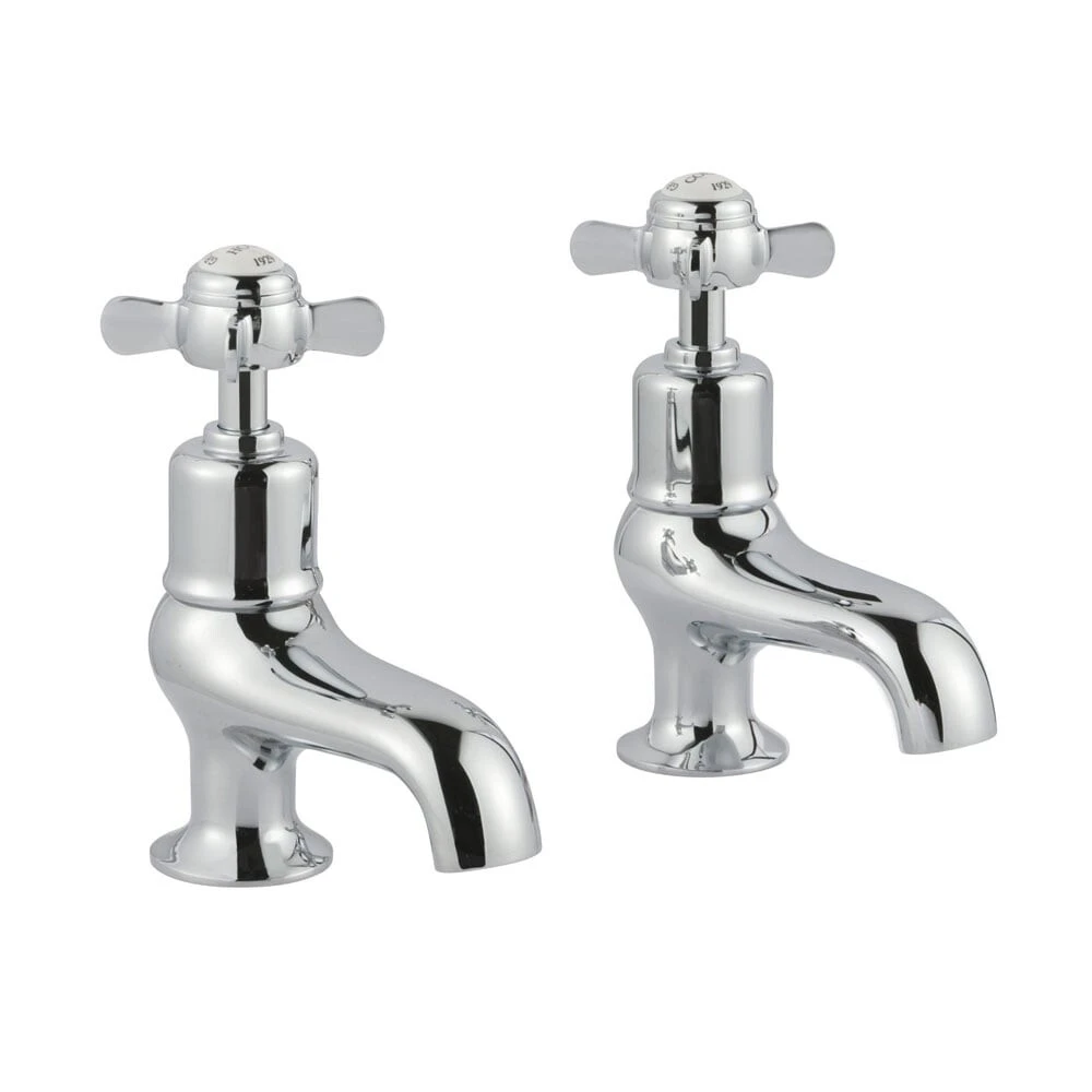 Just Taps Grosvenor Pinch Bath Taps Chrome
