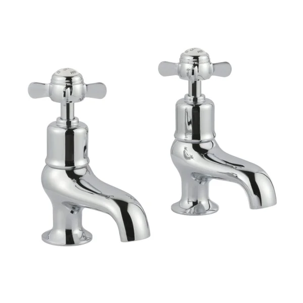 Just Taps Grosvenor Pinch Bath Taps Chrome