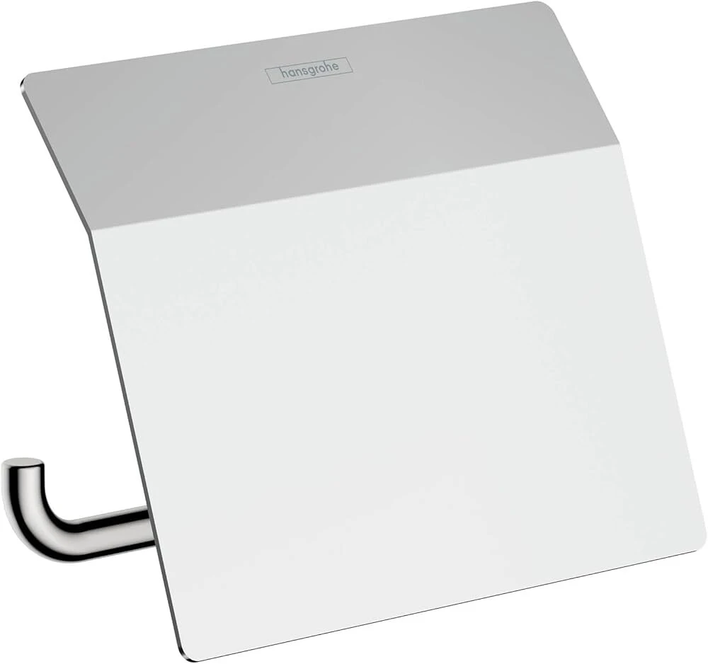 Hansgrohe Addstoris Q Roll Holder With Cover Chrome