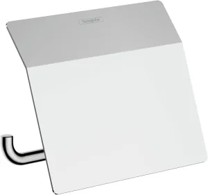 Hansgrohe Addstoris Q Roll Holder With Cover Chrome