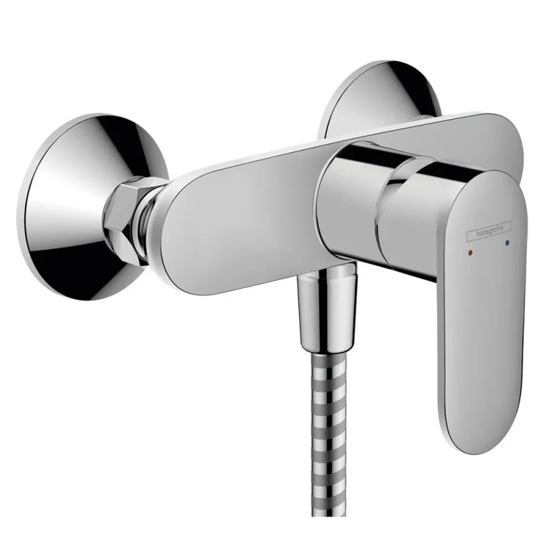Hansgrohe Vernis Blend Single Lever Shower Mixer For Exposed Installation Chrome product image - Image 1