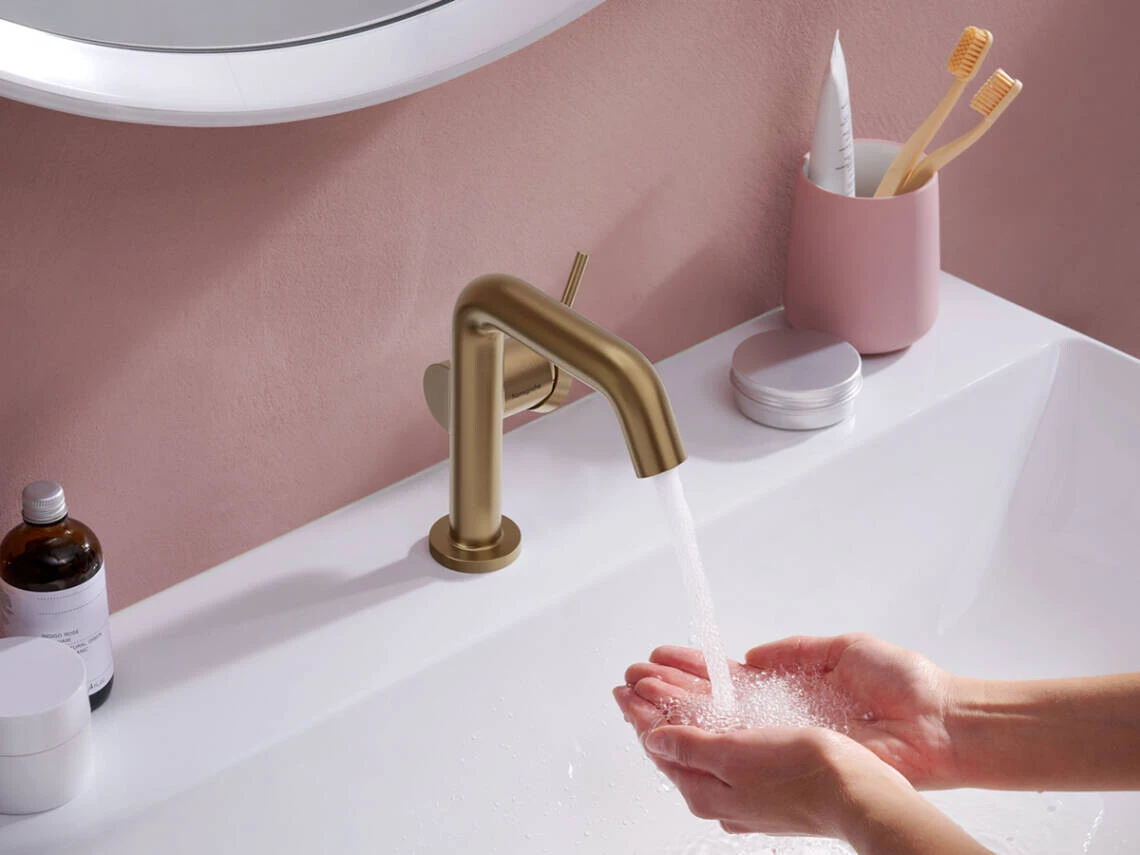 Hansgrohe Tecturis S Manual Mixers 510 X 265 X 130mm Bronze - Brushed