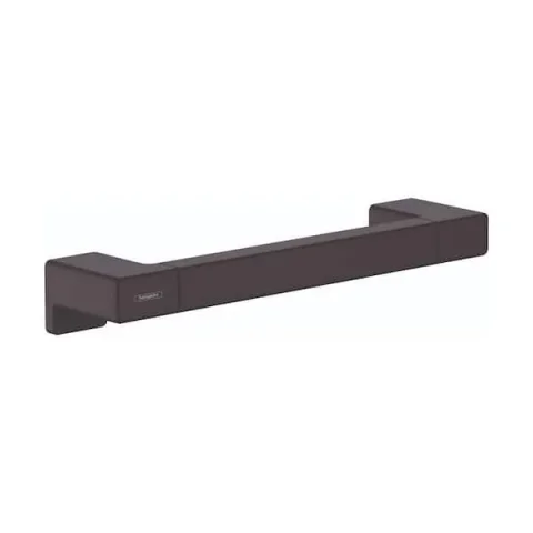 Hansgrohe Addstoris Q Grab Bar Matt Black detail view - Image 2