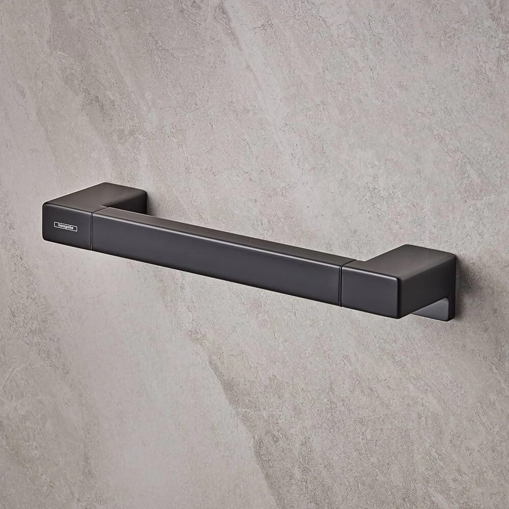 Hansgrohe Addstoris Q Grab Rails 85 X 60 X 355mm Black - Matt