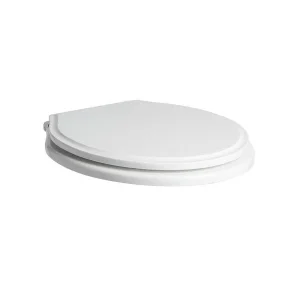 Roper Rhodes Harrow Wooden Soft Close Toilet Seat White